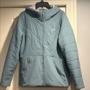 Under Armour Women's Teal Puffer Jacket